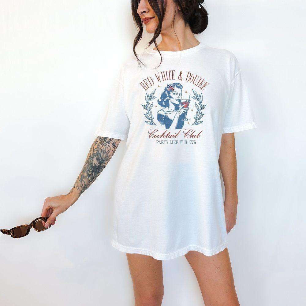 Red White And Boujee Vuitino Merch